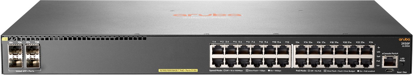 

Управляемый коммутатор 3-го уровня Aruba 2930F Series JL255A