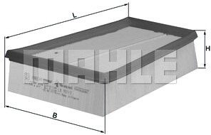 

Воздушный фильтр Knecht/Mahle LX957/3