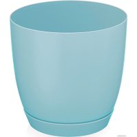 Кашпо Эльфпласт Глория №3 2л 277 (серо-голубой)