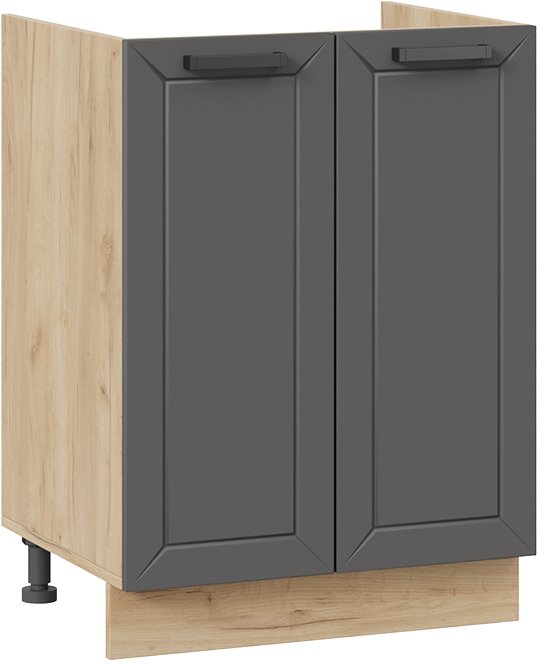 

Шкаф напольный Трия Лорас 1Н6М (дуб крафт золотой/холст вулкан)