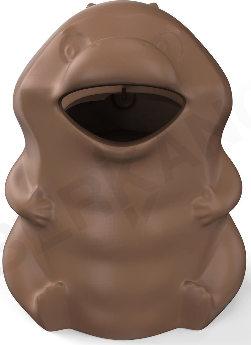 

Уличная урна Berkano Croc 270_014_36 (brown)