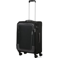 Чемодан-спиннер American Tourister Pulsonic Asphalt Black 68 см