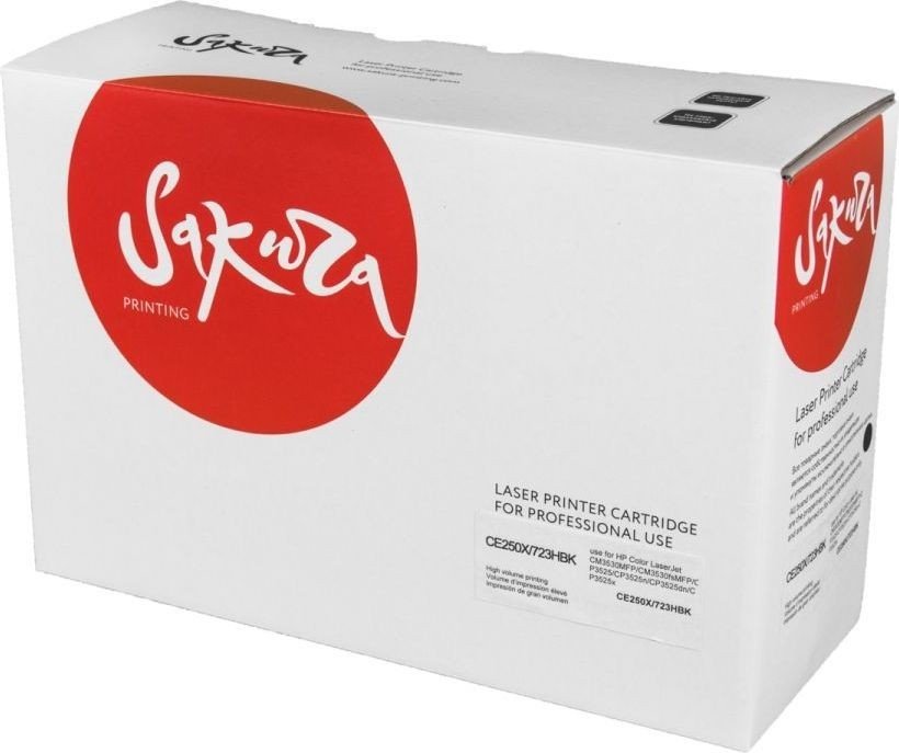 

Картридж Sakura Printing SACE250X/723HBk (аналог Canon CE250X, HP 723HBk)