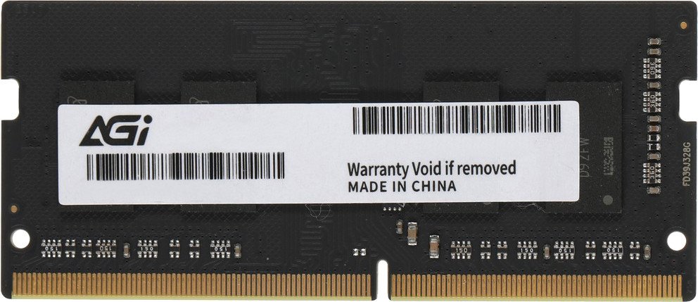 

Оперативная память AGI 8ГБ DDR4 SODIMM 2666 МГц AGI266608SD138