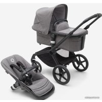Универсальная коляска Bugaboo Fox 5 (2 в 1, grey melange/grey melange/black)