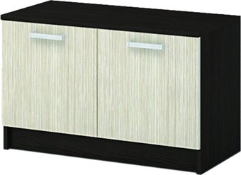 Тумба для обуви Стендмебель Машенька ТБ-202 (дуб беленый/венге)