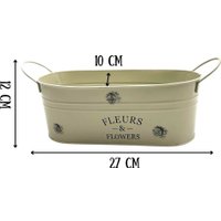 Кашпо MonAmi TM24-M6 (белый)