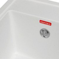 Кухонная мойка ARFEKA Quadro (белый)