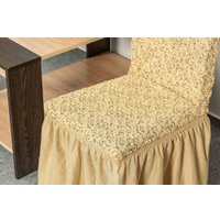 Пледы, покрывала Софатэкс Стандарт КПС-4 Венеция с оборкой 01201 (песок)