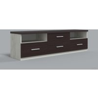 Комод Миркомодоф Кама 12 (дуб крафт белый/венге луизиана)