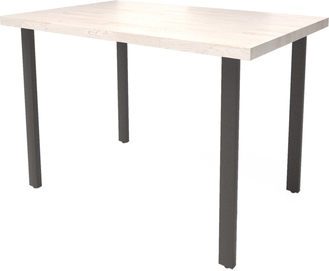

Кухонный стол Millwood Лофт Прага Л 160x80 (36 мм, дуб белый Craft/черный)