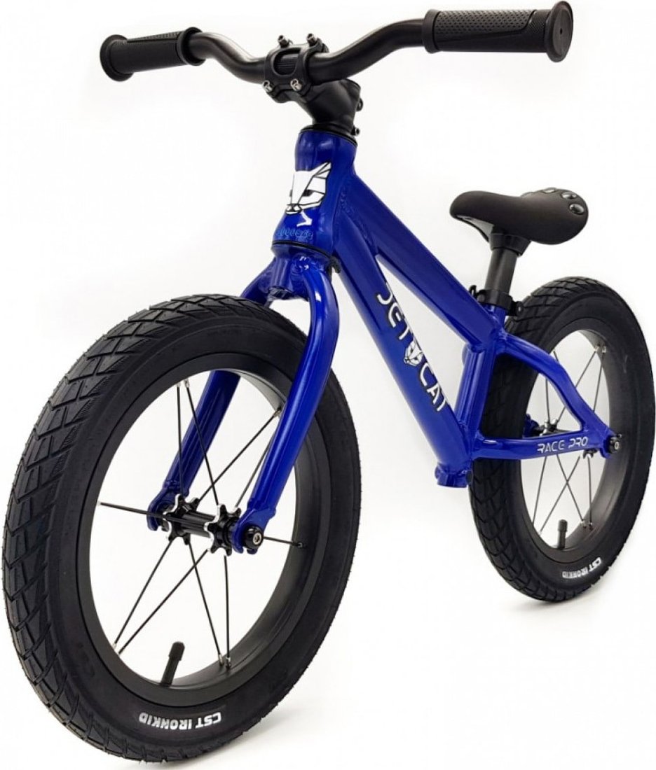 

Беговел JetCat Race Pro 14" (без подножки, deep blue)