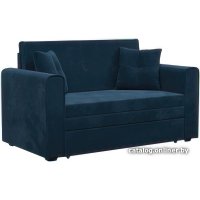 Диван Мебель-АРС Санта (велюр темно-синий Luna 034)