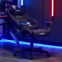 Игровое (геймерское) кресло FLOKY Velocity Black (черный)