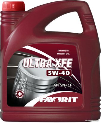 Моторное масло Favorit Ultra XFE 5W-40 4л