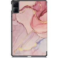 Чехол для планшета JFK Smart Case для Xiaomi Redmi Pad 10.6 (розовый мрамор)