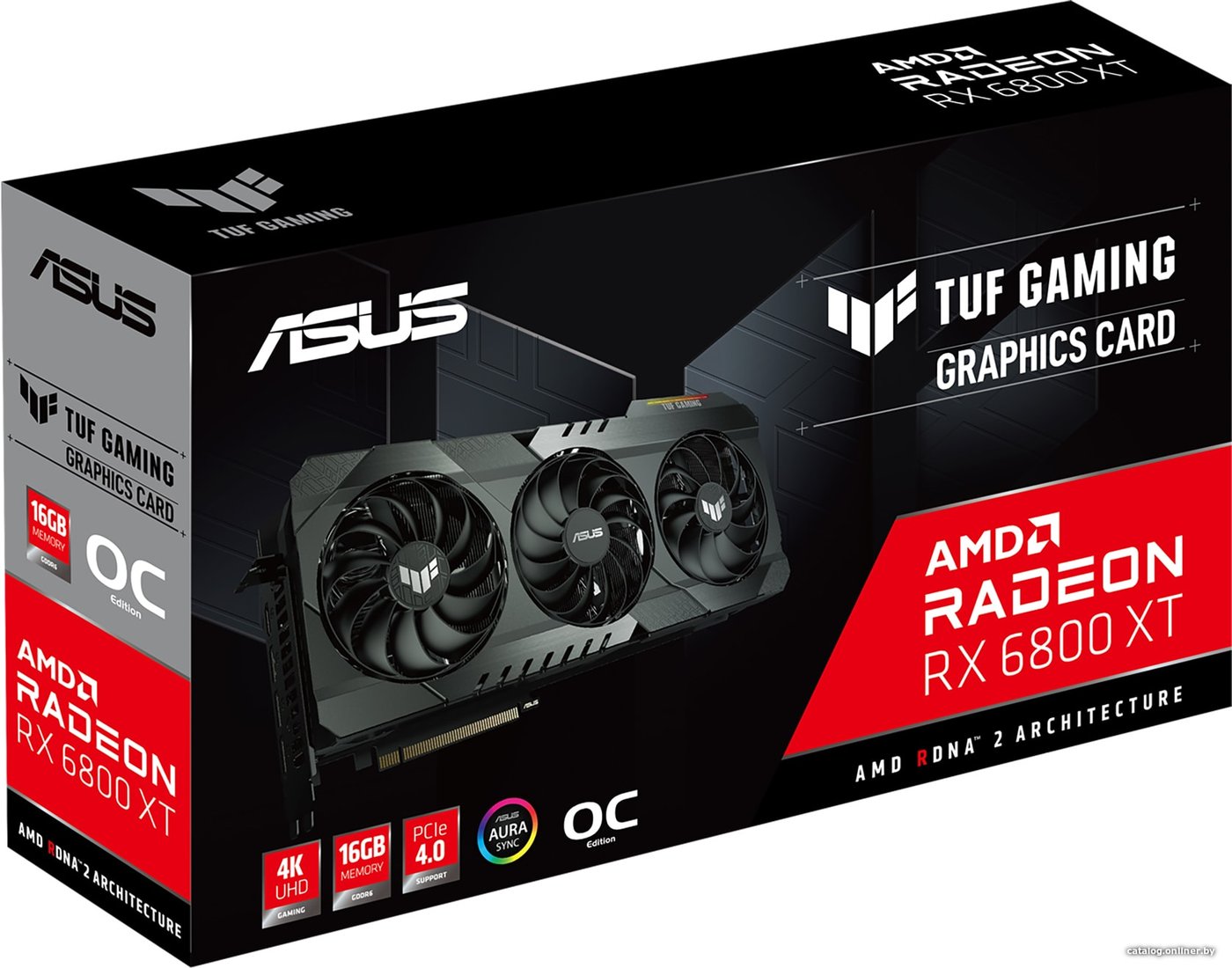 ASUS TUF Gaming Radeon RX 6800 XT 16GB GDDR6 TUF-RX6800XT-O16G