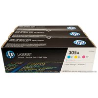 Картридж HP 305A 3-pack (CF370AM)