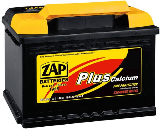 

Автомобильный аккумулятор ZAP Plus 572 21 R (72 А/ч)