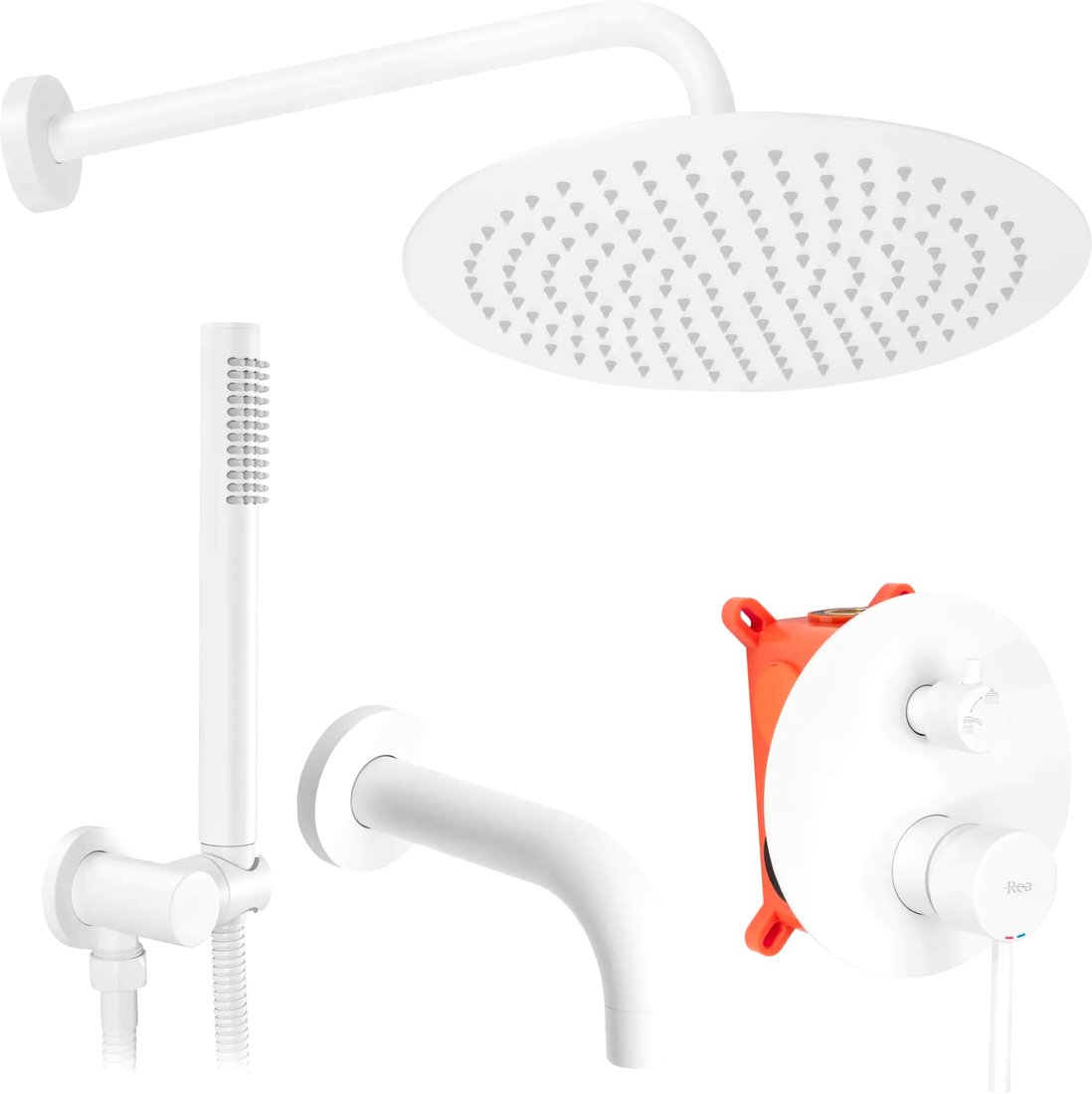 

Душевая система Rea Lungo White REA-P6611