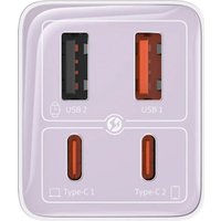 Сетевое зарядное Baseus GaN6 Pro Fast Charger 2C+2U 65W P10162701533-00 (фиолетовый)