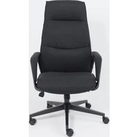 Офисное кресло AksHome Sierra (черная ткань/черный металл)