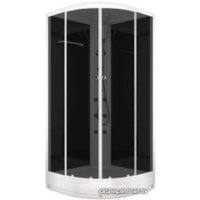 Душевая кабина Domani-Spa Delight 88 (черный/тонированное стекло)