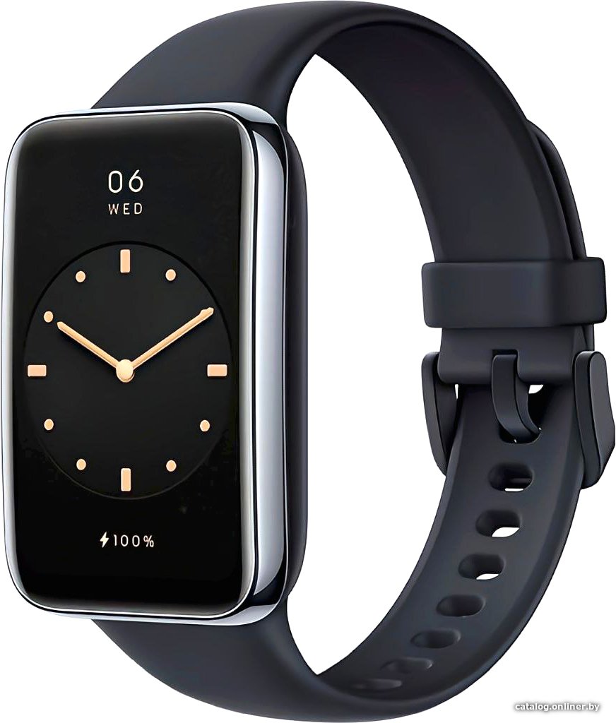 Фитнес-браслет Xiaomi Smart Band 7 Pro (серебристый/черный, китайская версия)