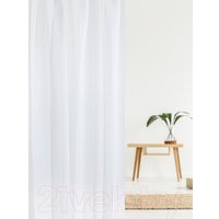 Комплект штор и гардин Mio Tesoro Блэкаут 150x260 + Гардина Soft Lines 306 400x270 (песочный, белый лен) в Борисове