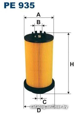 Топливный фильтр Filtron PE935