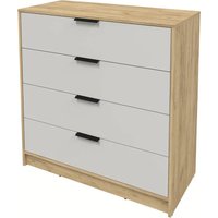 Комод Интерлиния Концепт КТ-К100 (персидский жемчуг/дуб золотой)