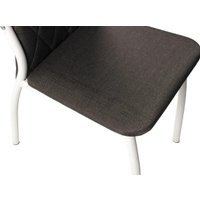 Стул ВВР Румба (бурый/белый, рогожка)