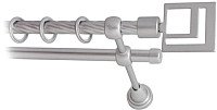 

Карниз для штор Lm Decor Квадро 179 2р витой (сатин, 3м)