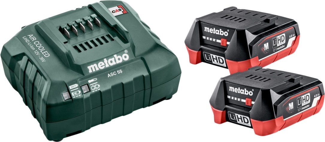 

Аккумулятор с зарядным устройством Metabo 685301000 (12В/4 Ah + 12-36В)
