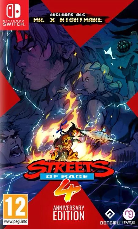

Streets of Rage 4 Anniversary Edition для Nintendo Switch