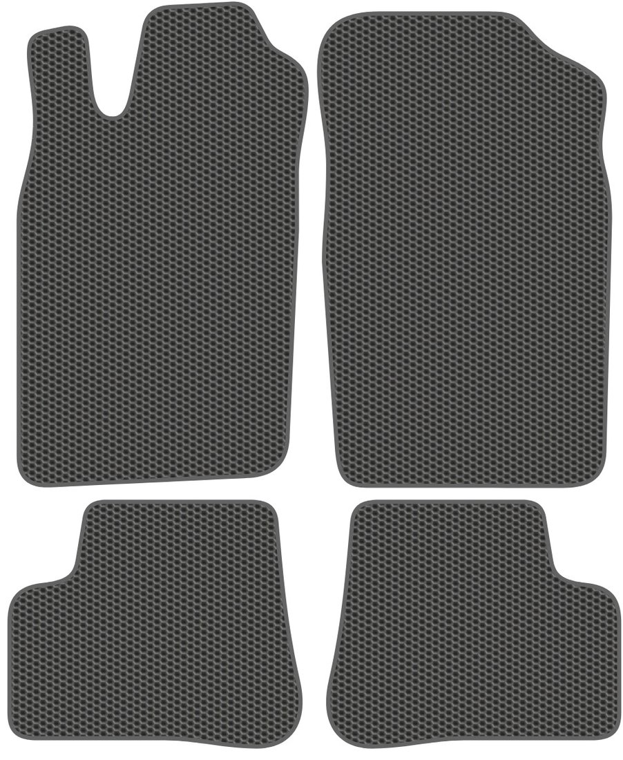 

Комплект ковриков для авто Alicosta Peugeot 206 (хэтчбек 5 дв) 1998 - 2009 (серый)