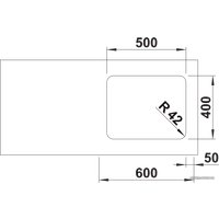 Кухонная мойка Blanco Solis 500-U 526122 (полированная)