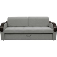 Диван Сириус Лидер-1 НПБ (Eva 08 велюр светло-серый)