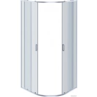 Душевой уголок Aquatek 90x90 AQ ARI RO 09020CH (хром/прозрачное стекло)