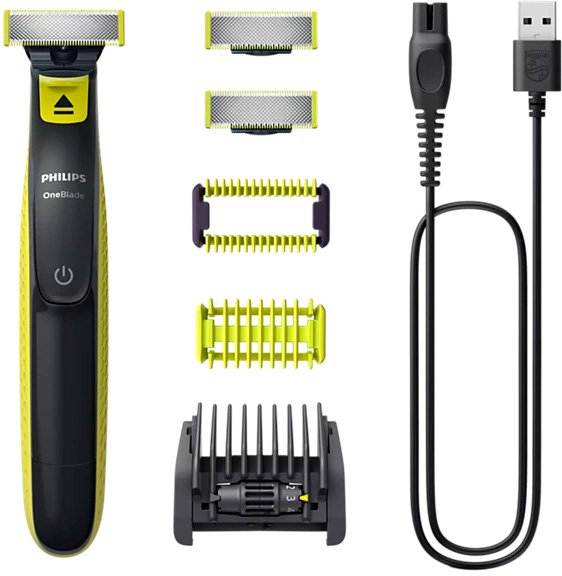 

Универсальный триммер Philips OneBlade Face + Body QP2824/30