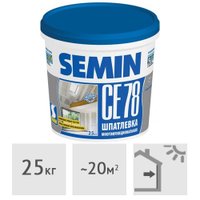 Шпатлевка Semin СЕ 78 universal (25 кг, синяя крышка)