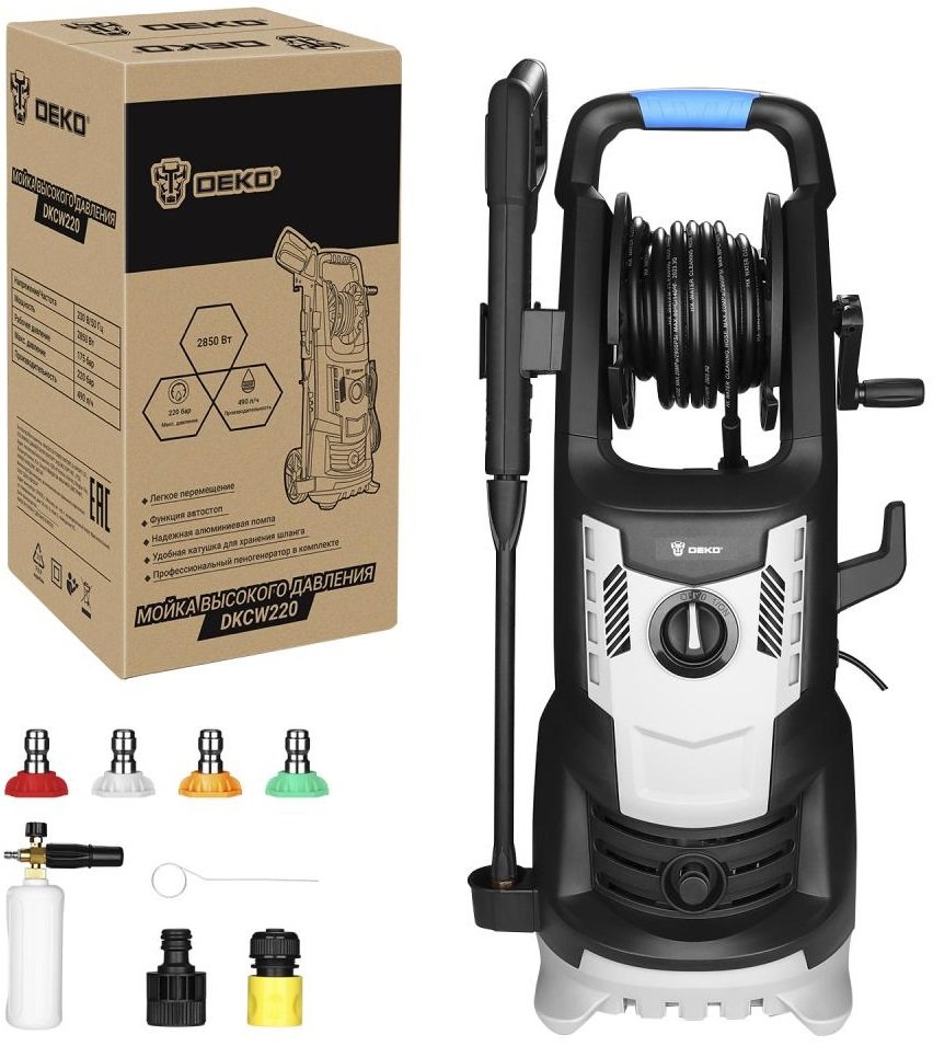 

Мойка высокого давления Deko DKCW220 083-2028