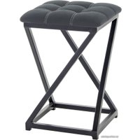 Табурет AMC Comfort 8К1.1 (кожзам, черный/черный)