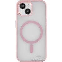 Чехол для телефона uBear Cloud Mag для iPhone 15 (розовый)