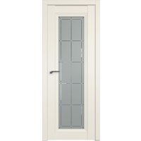 Межкомнатная дверь ProfilDoors 2.101U L 70x200 (магнолия сатинат, стекло гравировка 10)