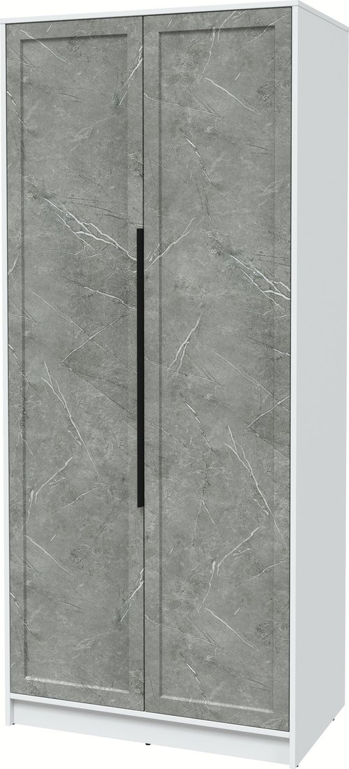 

Шкаф распашной Интерлиния Концепт Тренд КТ-Ш2 (белый платинум/керамика)