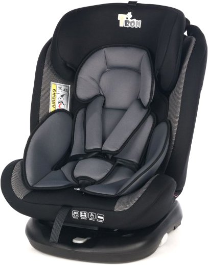 

Детское автокресло Tron Wizard Isofix (black/grey)