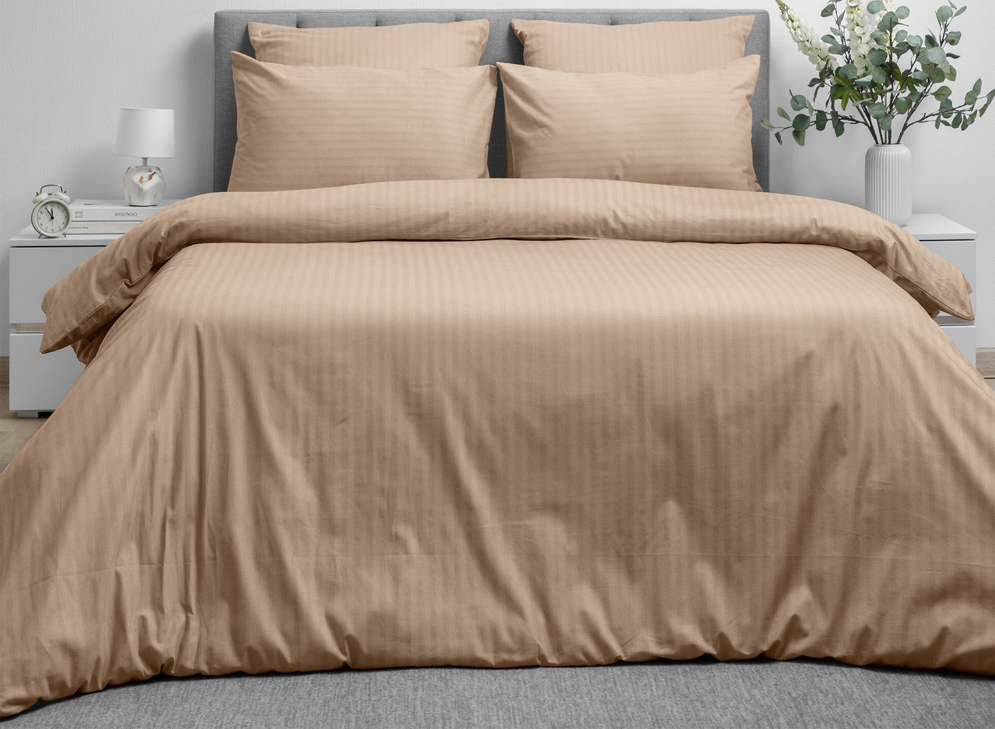 

Семейный комплект постельного белья Волшебная ночь Coofee cream КПБ ВН 3001 8709/11