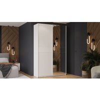 Шкаф-купе Трия Оскар Тиффани Т2 1400 282731 (белый/белый снег/белый софт)