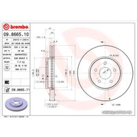  Brembo 09866511